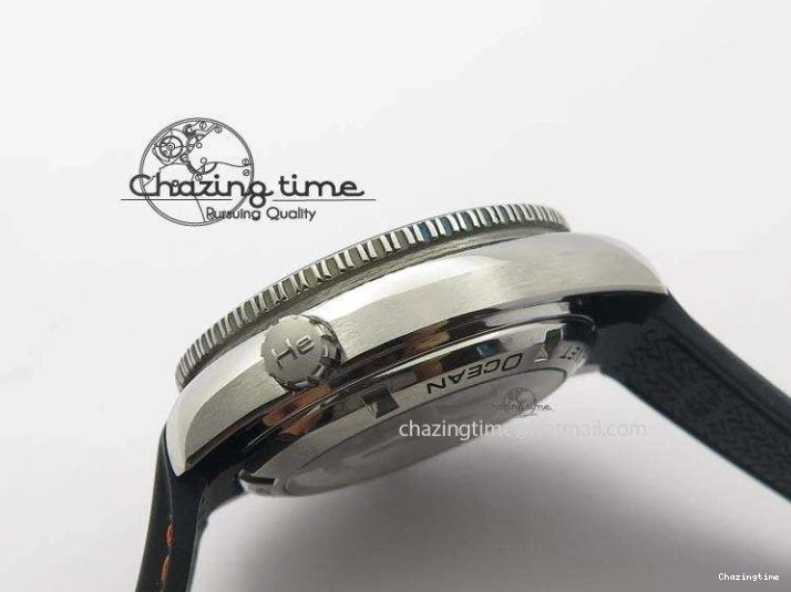 0327 Planet Ocean SS Bp Maker 45mm Black Bezel Orange Numbers On Black Rubber Strap A Popular 8220